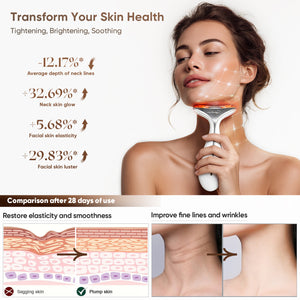 Supdesir  EMS Light Thermal Face & Neck Massager