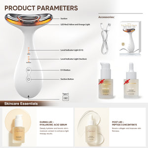 Supdesir  EMS Light Thermal Face & Neck Massager