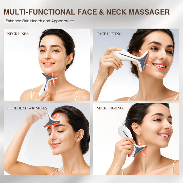 Supdesir  EMS Light Thermal Face & Neck Massager